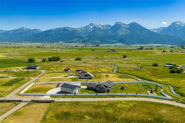 60951 Sparky Dr, Saint Ignatius, MT 59865 - view of rural area with a mountain backdrop