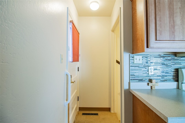 3455 N Hillcrest Dr, Butte, MT 59701 - corridor featuring light colored carpet and baseboards