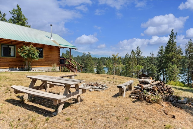 168 Carpenter Ln, Eureka, MT 59917 - view of yard