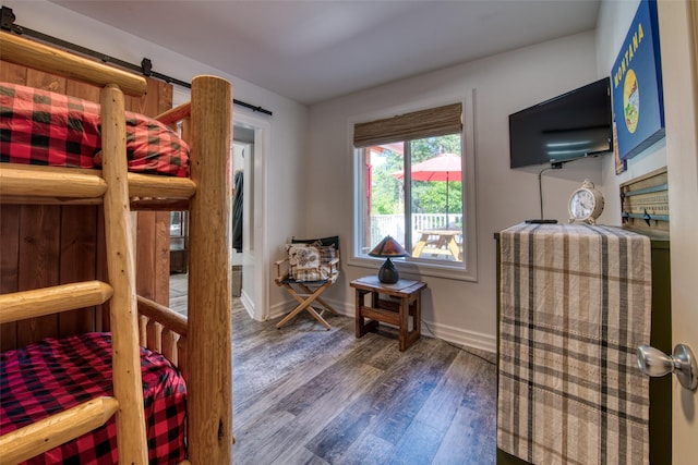 409 Mill Creek Rd, Hamilton, MT 59840 - bedroom with wood finished floors and baseboards