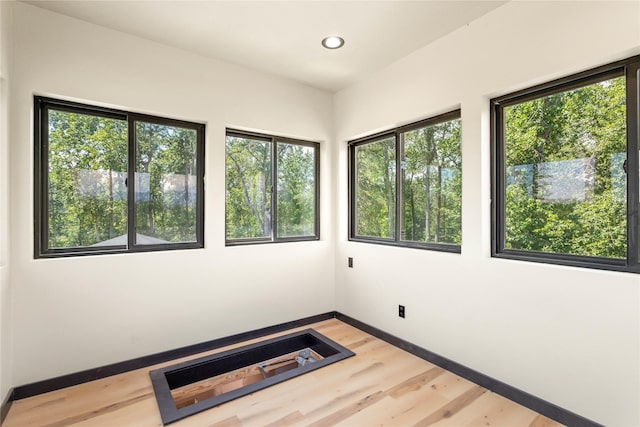 600 Ringneck Dr, Kalispell, MT 59901 - empty room featuring light wood-style floors and recessed lighting