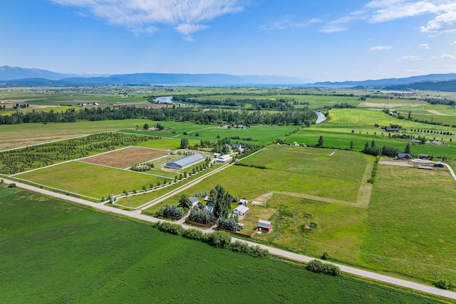 1380 Lower Valley Rd, Kalispell, MT 59901 - view of rural area featuring a mountainous background and abundant farmland