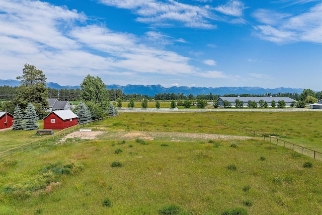 1380 Lower Valley Rd, Kalispell, MT 59901 - mountain view with rural landscape and a pastoral area