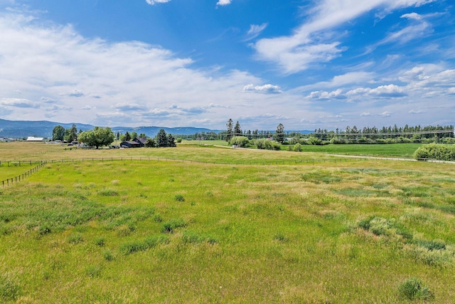 1380 Lower Valley Rd, Kalispell, MT 59901 - view of yard featuring a view of rural / pastoral area and a mountain view