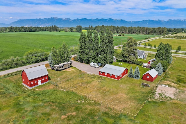 1380 Lower Valley Rd, Kalispell, MT 59901 - aerial view of sparsely populated area featuring mountains