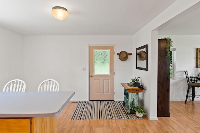 1380 Lower Valley Rd, Kalispell, MT 59901 - foyer entrance featuring light wood finished floors and plenty of natural light