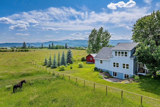1380 Lower Valley Rd, Kalispell, MT 59901 - aerial view of sparsely populated area featuring a mountainous background