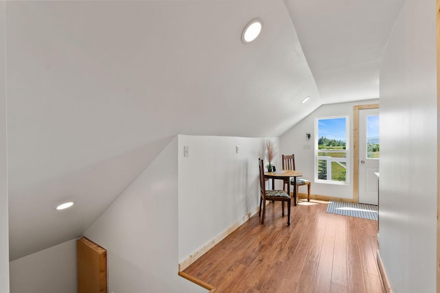 1380 Lower Valley Rd, Kalispell, MT 59901 - bonus room with vaulted ceiling, light wood finished floors, and recessed lighting