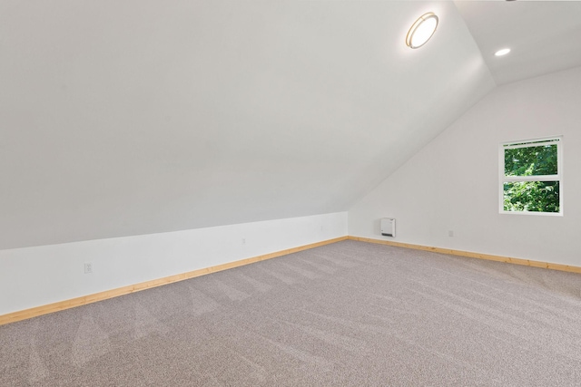 1380 Lower Valley Rd, Kalispell, MT 59901 - bonus room with vaulted ceiling, carpet flooring, and recessed lighting