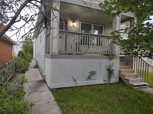 2426 Ernest Ave, Missoula, MT 59801 - view of home's exterior featuring stairway