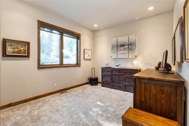 33731 Westview Dr, Bigfork, MT 59911 - bedroom with carpet and recessed lighting