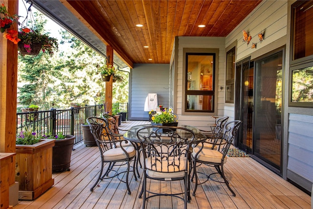 33731 Westview Dr, Bigfork, MT 59911 - view of wooden terrace