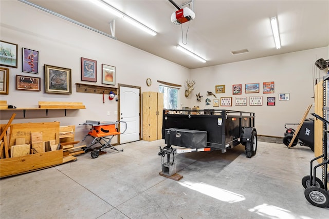 33731 Westview Dr, Bigfork, MT 59911 - garage featuring a garage door opener