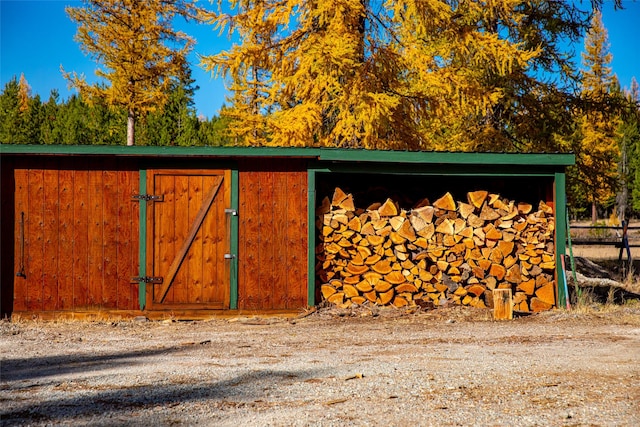 630 Tally Lake Rd, Whitefish, MT 59937 - view of outdoor structure