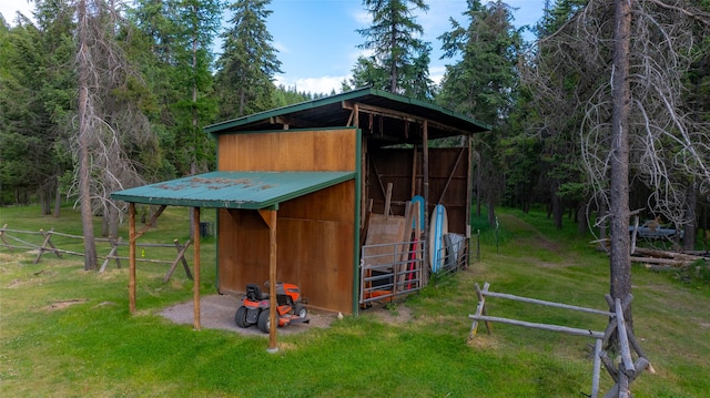 630 Tally Lake Rd, Whitefish, MT 59937 - view of outbuilding with an exterior structure