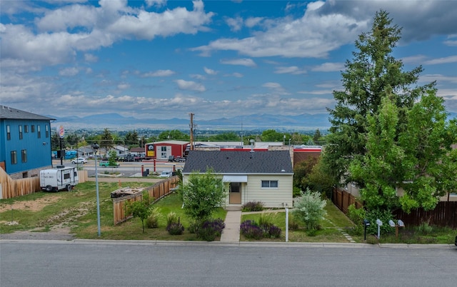 1220 Cannon St, Helena, MT 59601 - view of front of property with a mountain view