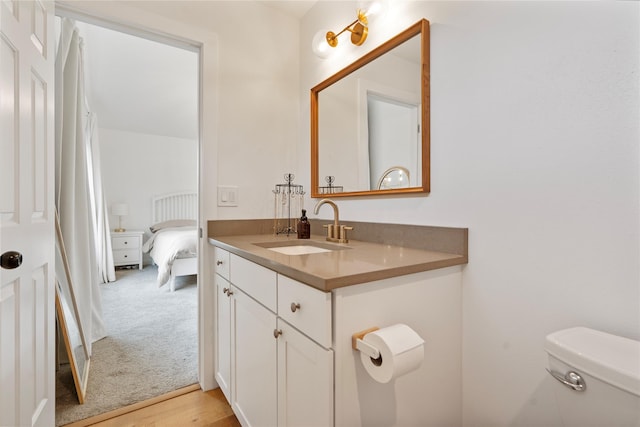 301 Buttercup Loop, Kalispell, MT 59901 - ensuite bathroom featuring vanity and wood finished floors