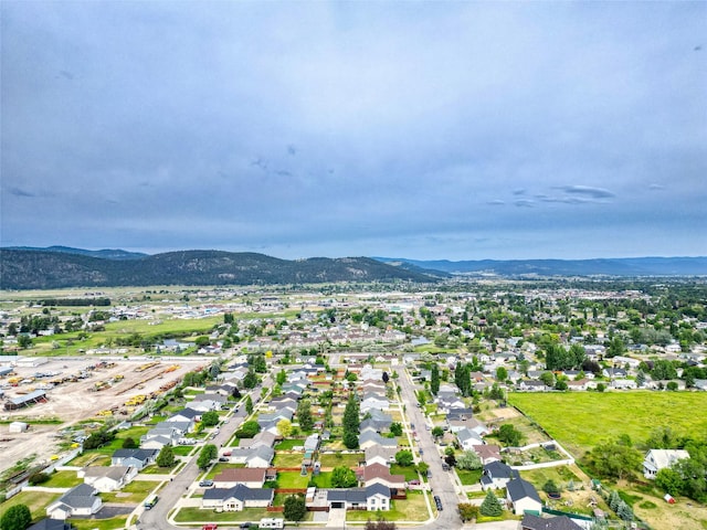 301 Buttercup Loop, Kalispell, MT 59901 - aerial view of residential area featuring mountains