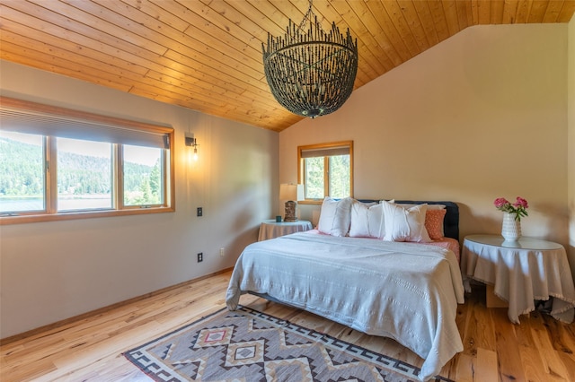 2755 US Highway 93 W, Whitefish, MT 59937 - bedroom featuring vaulted ceiling, wood ceiling, and wood finished floors