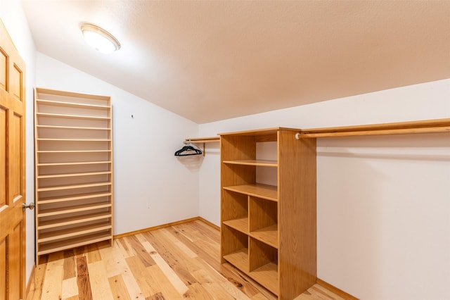 2755 US Highway 93 W, Whitefish, MT 59937 - spacious closet featuring vaulted ceiling and light wood-type flooring