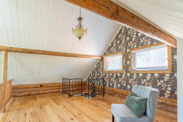 2755 US Highway 93 W, Whitefish, MT 59937 - sitting room with an upstairs landing and hardwood / wood-style flooring