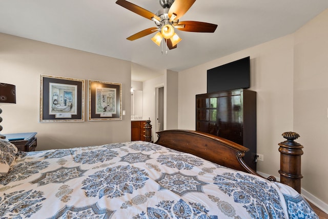 64 Empire Loop, Kalispell, MT 59901 - bedroom featuring ceiling fan and baseboards