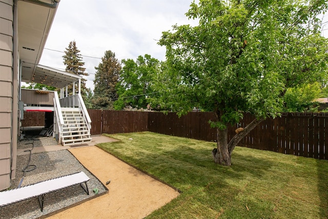 504 N 19th Ave, Bozeman, MT 59718 - fenced backyard with stairs