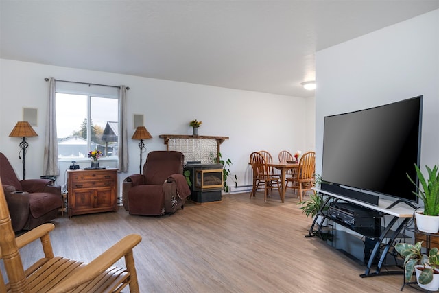609 11th Ave E, Polson, MT 59860 - living area with light wood-style flooring