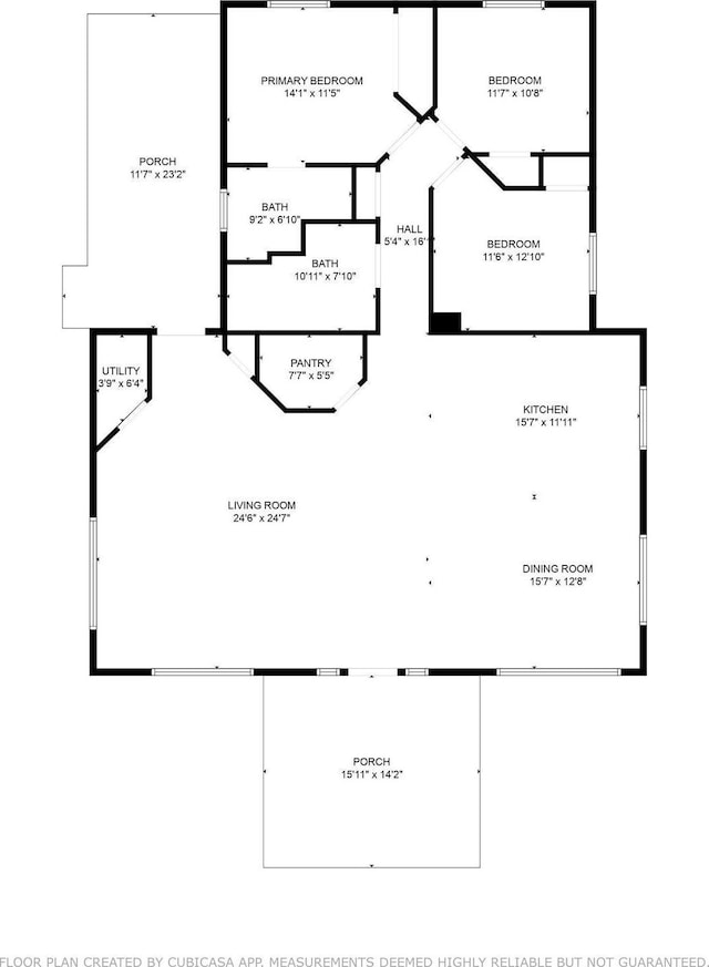 192 Leonard Ln, Eureka, MT 59917 - view of property floor plan