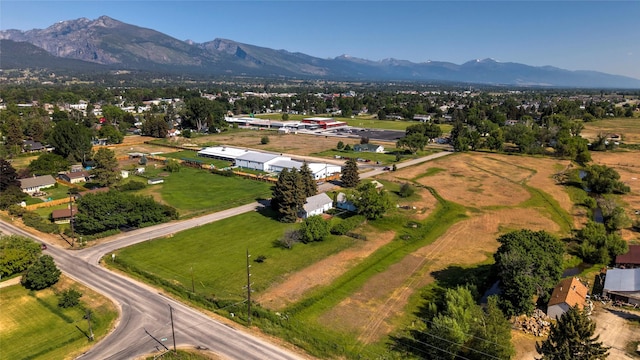 232 Kurtz Ln, Hamilton, MT 59840 - aerial view of property's location featuring mountains