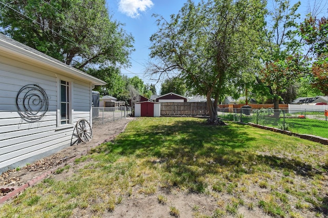 3120 1st Ave N, Great Falls, MT 59401 - fenced backyard with a shed