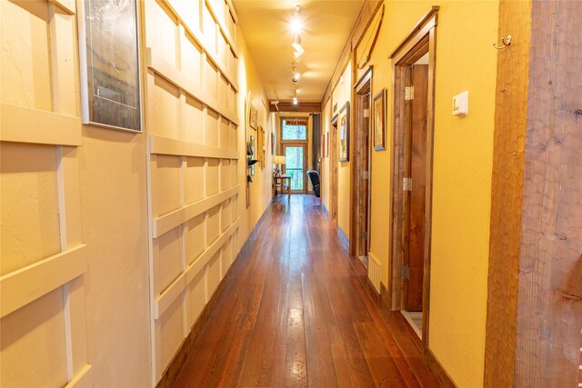 439 Osborn Ave Unit 115, Bigfork, MT 59911 - corridor featuring dark wood-style flooring