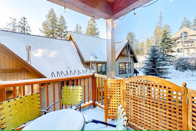 3832 Tamarack Ave Unit 2B, Whitefish, MT 59937 - view of deck