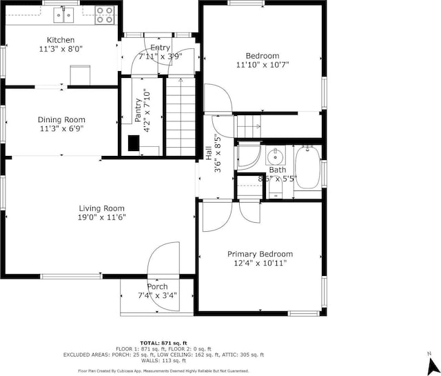 1307 4th St W, Kalispell, MT 59901 - view of home floor plan