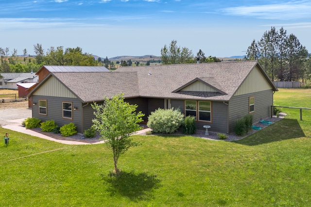 109 Como Vista Ln, Hamilton, MT 59840 - view of front of property featuring roof with shingles and a mountain view