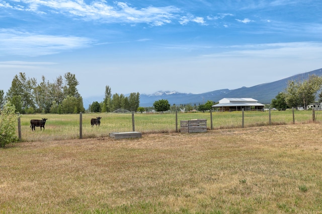 109 Como Vista Ln, Hamilton, MT 59840 - view of yard with a mountain view and a view of countryside