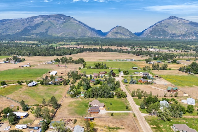 109 Como Vista Ln, Hamilton, MT 59840 - overview of rural landscape with a mountain backdrop