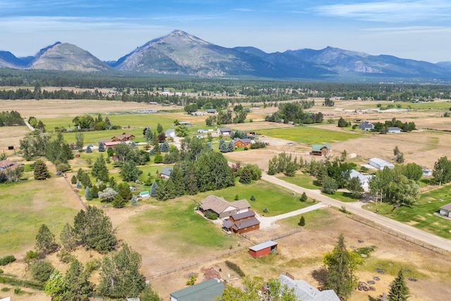 109 Como Vista Ln, Hamilton, MT 59840 - overview of rural landscape with a mountainous background