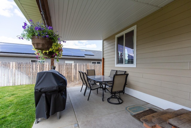 618 W Adams St, Three Forks, MT 59752 - view of patio with outdoor dining area and grilling area