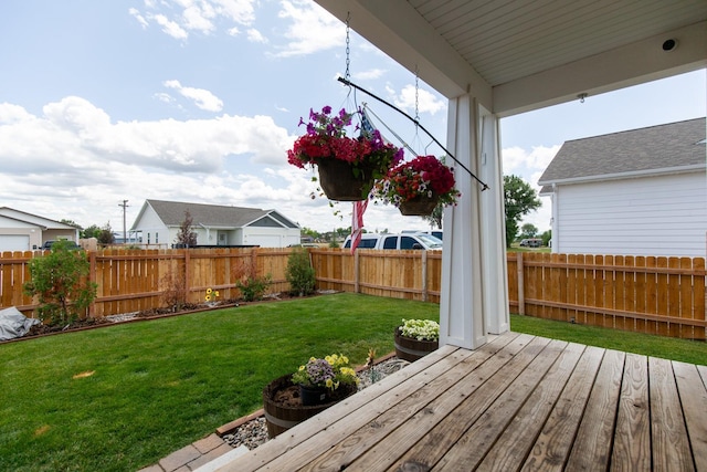 618 W Adams St, Three Forks, MT 59752 - deck featuring a fenced backyard