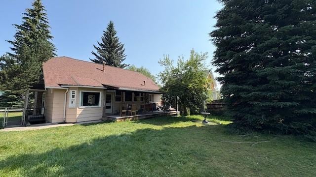 415 W 3rd St, Whitefish, MT 59937 - rear view of house