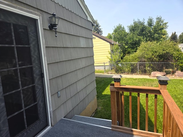 3017 5th Ave N, Great Falls, MT 59401 - view of deck