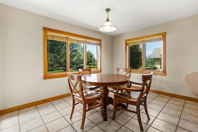 103 Crescent Lndg, Polson, MT 59860 - dining space featuring baseboards and light tile patterned floors