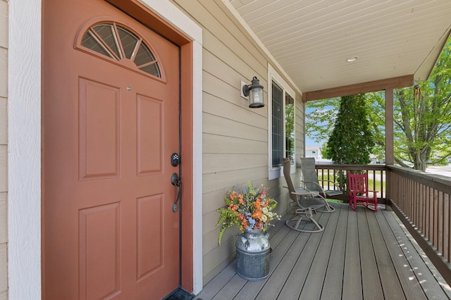 101 Heavens Peak Dr, Kalispell, MT 59901 - doorway to property featuring a porch