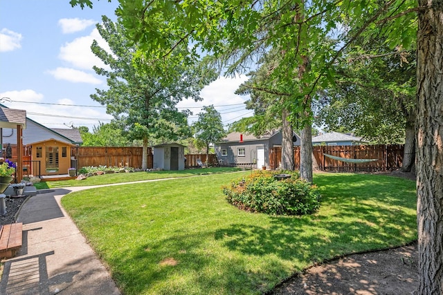 546 Woodworth Ave, Missoula, MT 59801 - fenced backyard featuring a storage shed
