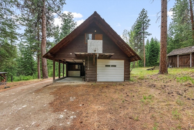 581 Timber Trl, Stevensville, MT 59870 - view of outbuilding with driveway