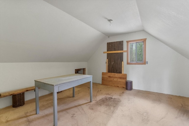 581 Timber Trl, Stevensville, MT 59870 - additional living space featuring vaulted ceiling