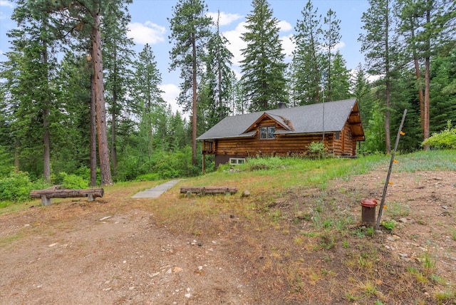 581 Timber Trl, Stevensville, MT 59870 - log-style house featuring log siding