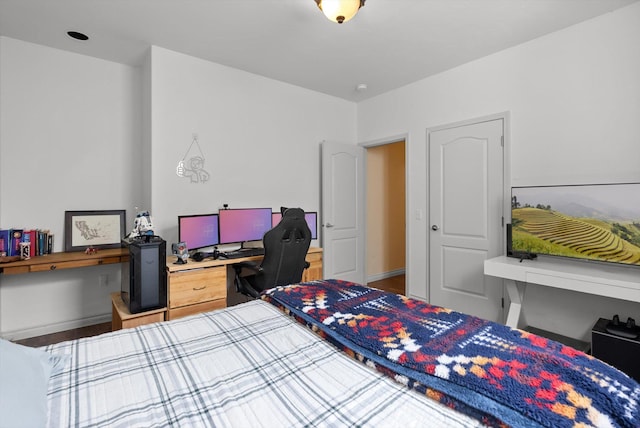 451 Creston Hatchery Rd, Kalispell, MT 59901 - bedroom featuring wood finished floors