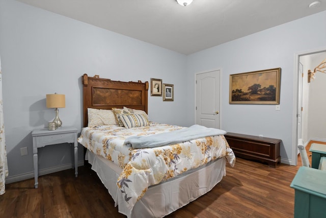 451 Creston Hatchery Rd, Kalispell, MT 59901 - bedroom featuring wood finished floors and baseboards
